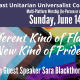 Sunday, June 14th A Different Kind of Flag with Sara Blackthorne