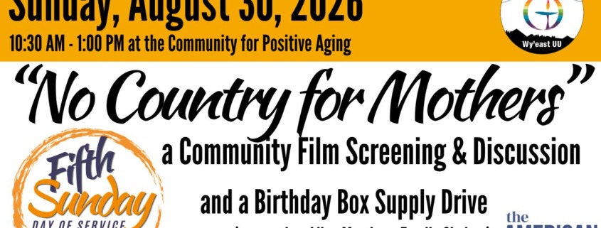 5th-Sunday - Movie and Birthday Boxes